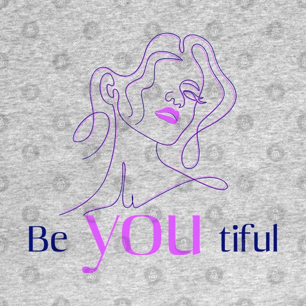 beyoutiful, be yourself, beautiful woman by TrendsCollection